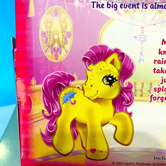 MY LITTLE PONY G3 NWT VTG 2003 FRIENDSHIP BALL SPARKLE PONY MERRIWEATHER HASBRO - Picture 13 of 16